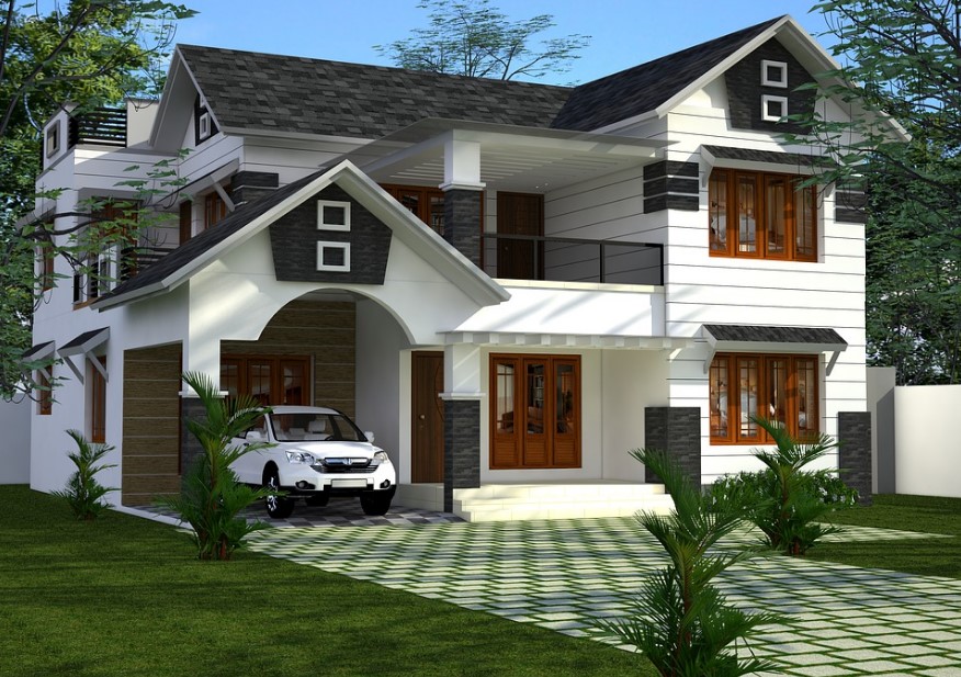 Kerala Homes   Modern Kerala House Design 